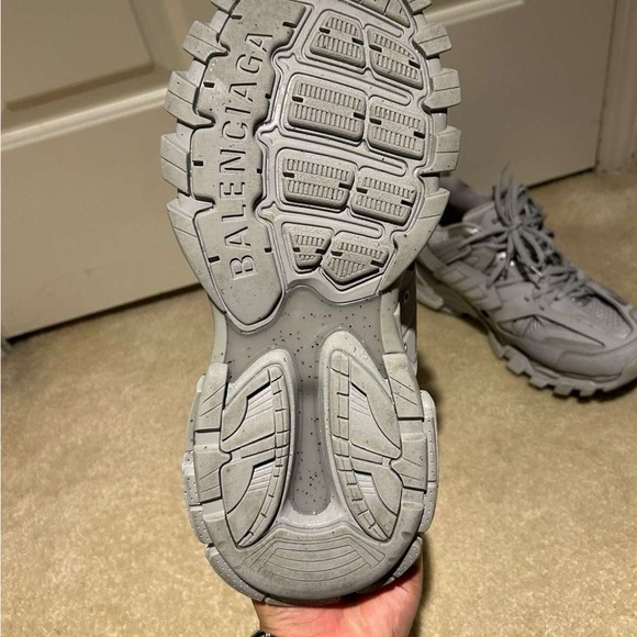 Balenciaga Gray Track Sneakers - Picture 4 of 10